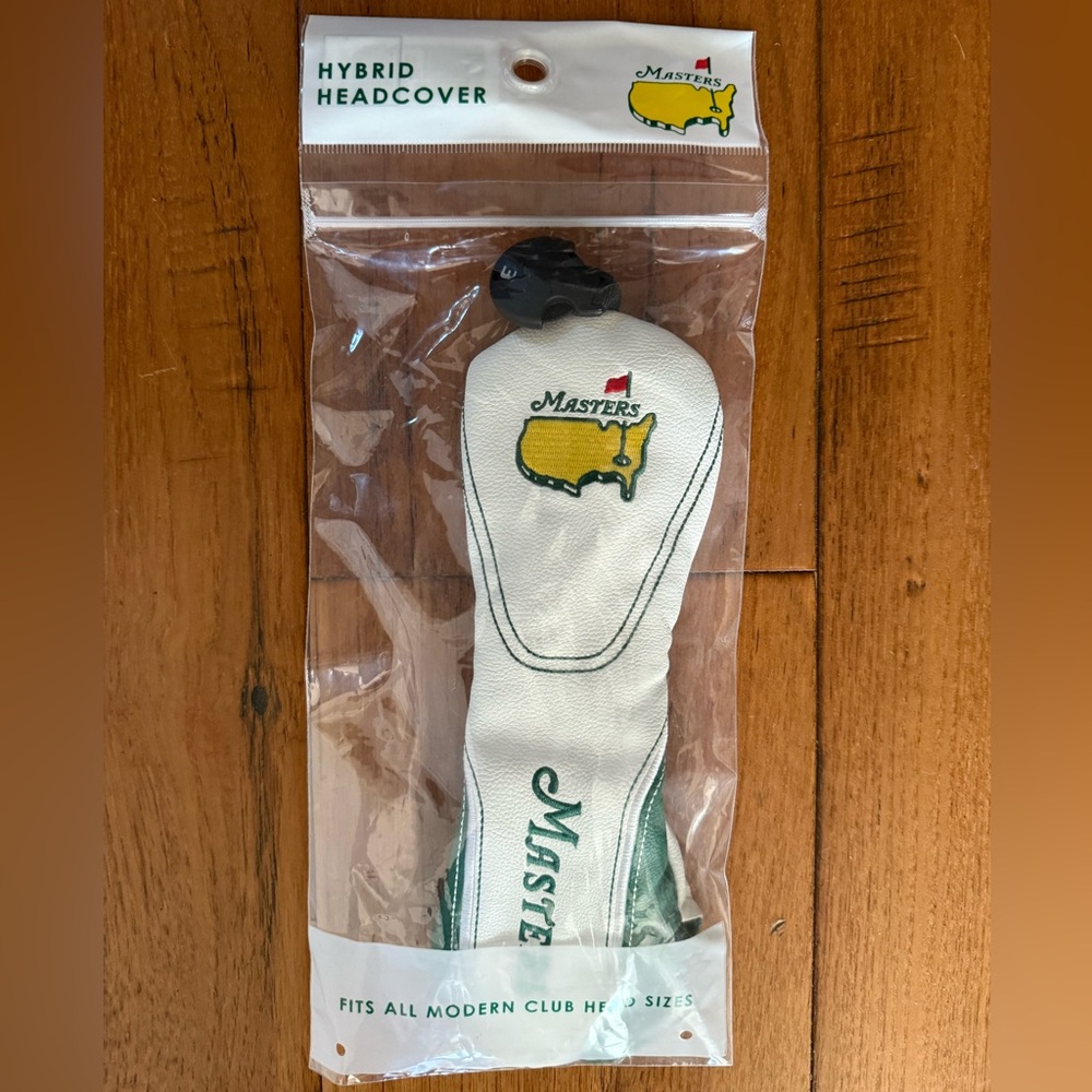 Masters White and Green Hybrid Headcover